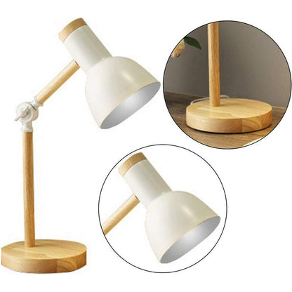 Träjusterbar Bordslampa | Nordisk Belysning