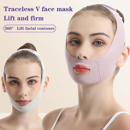 Ansiktslyftande mask | V-linjeformande rem för hudvård