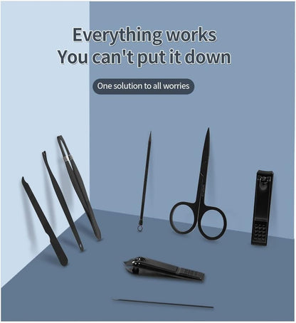 Nagelklippare Set | Rese-kit för personlig vård i rostfritt stål