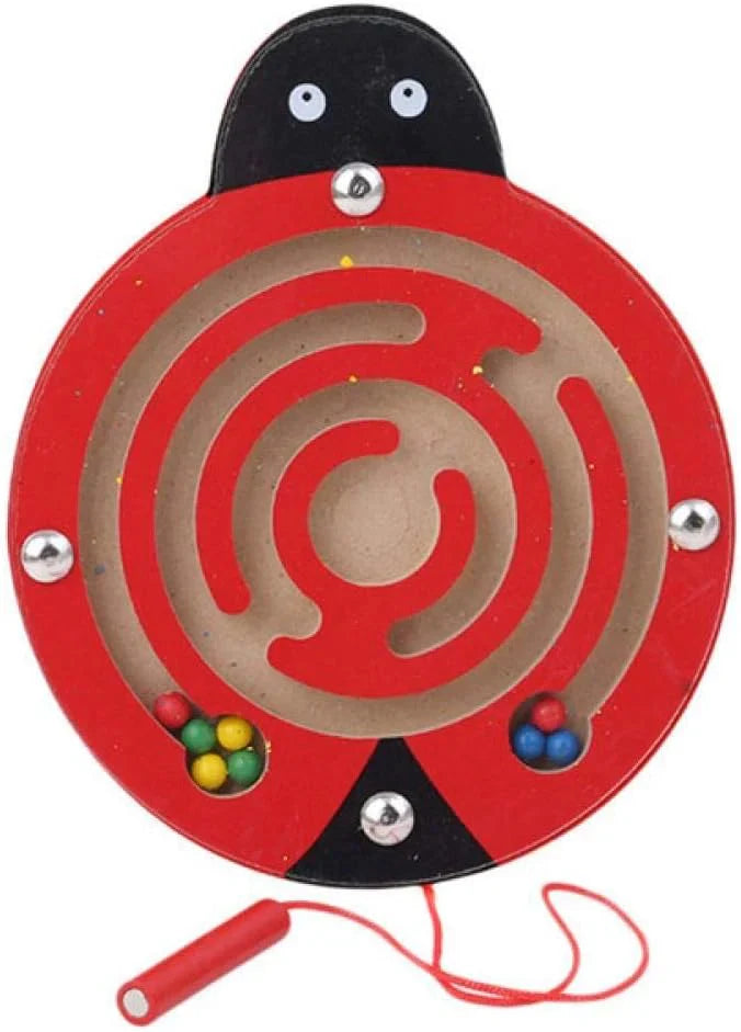Animal Adventure Labyrint – Magnetiskt Träpussel