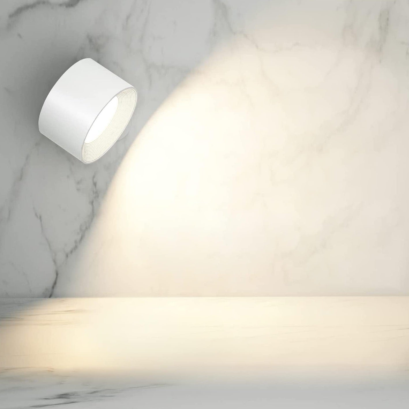 Trådlös LED Vägglampa för Klistra På