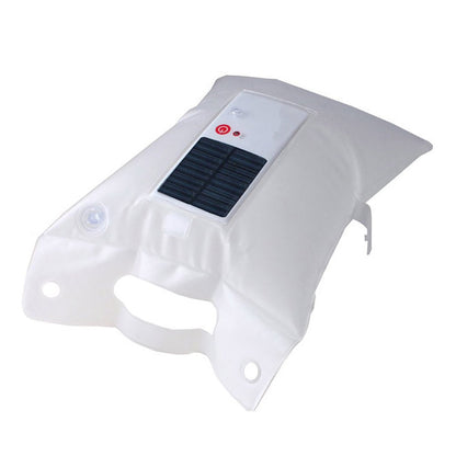 Solarlampa i Transparent Fodral – Energibesparande LED Lampa för Trädgård och Utomhus