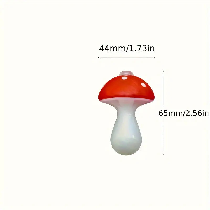 Halloween Svamp Ljuskedja – Röda LED-lampor för Deko &amp; Fester