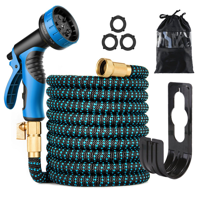 30m Expandbar Trädgårdsslang | Anti-Kink, Trasselfri &amp; Ultra Hållbar för Stora Trädgårdar och Utomhusbruk
