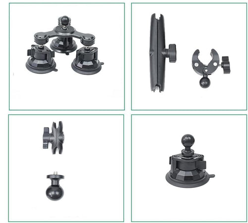 Camsteer Premium Cykel Baksetefäste – Fånga episka åk med tredjeperson GoPro/Insta360-vyer, passar Hero 13 till DJI 5