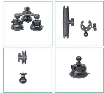 Camsteer Premium Cykel Baksetefäste – Fånga episka åk med tredjeperson GoPro/Insta360-vyer, passar Hero 13 till DJI 5