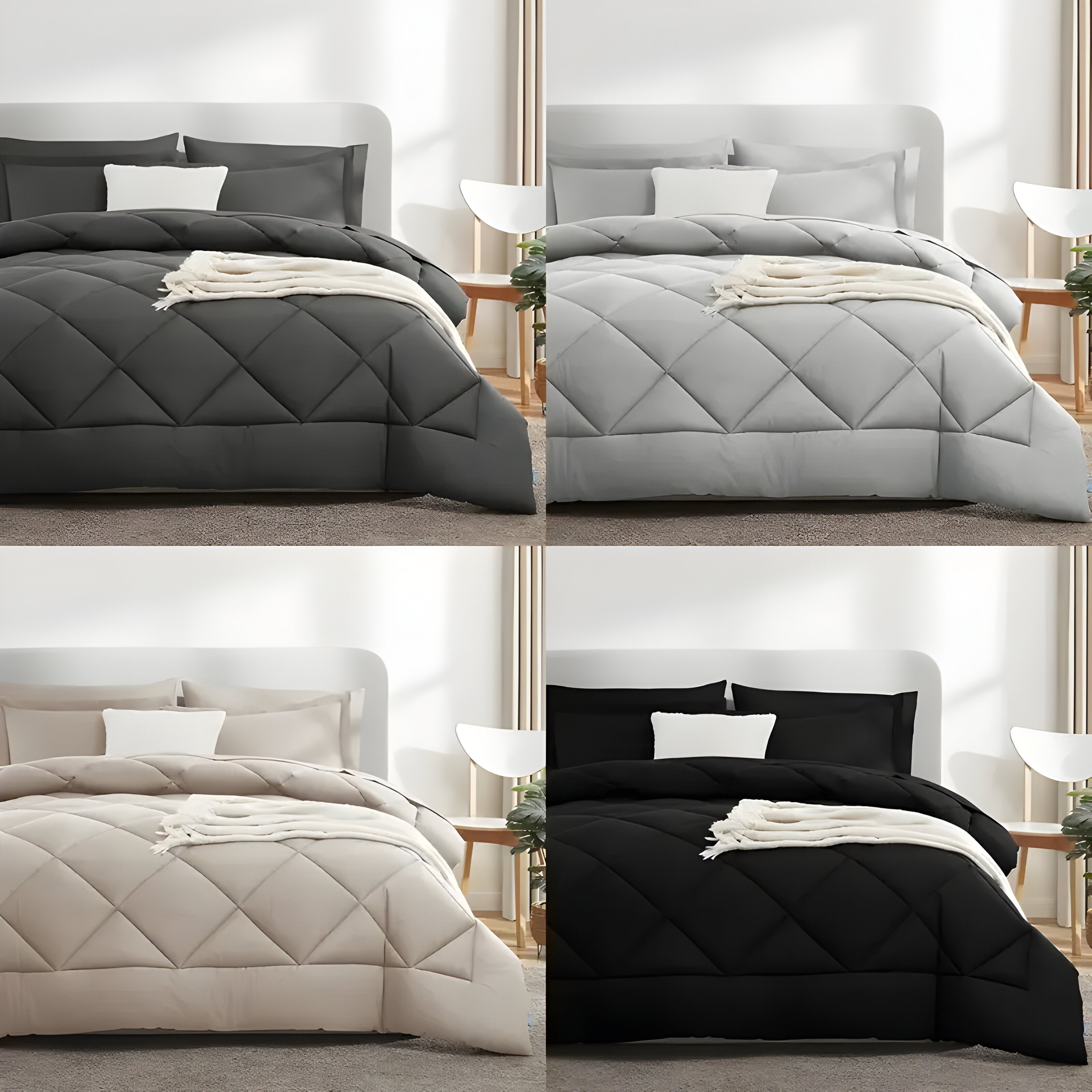 PureRest Sängkläder Set - 3 delar. ultra-mjuk sängkläder set