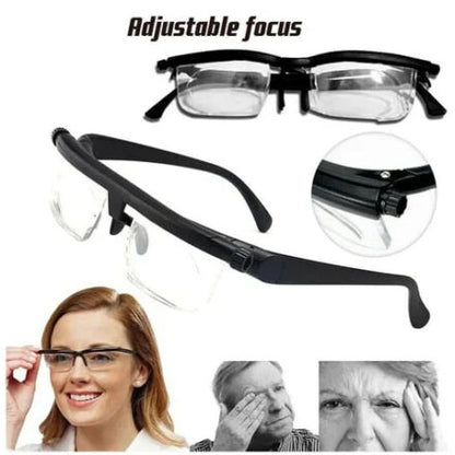 Läsglasögon Justerbara Klarsyns Glasögon