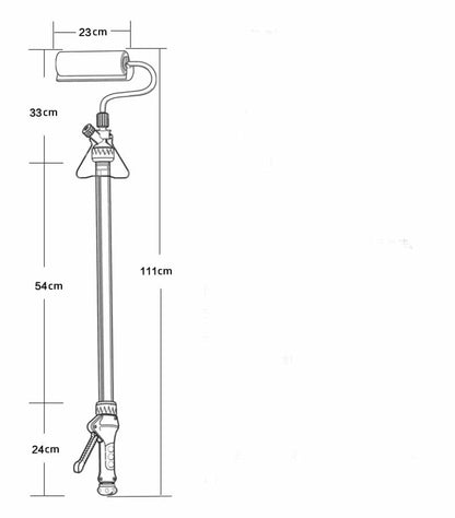 EasyRoll Färgroller med teleskophandtag - Enkelt och effektivt målning