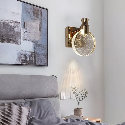 RadianceCrystal Light – Justerbar Lyxig Kristall Vägglampa