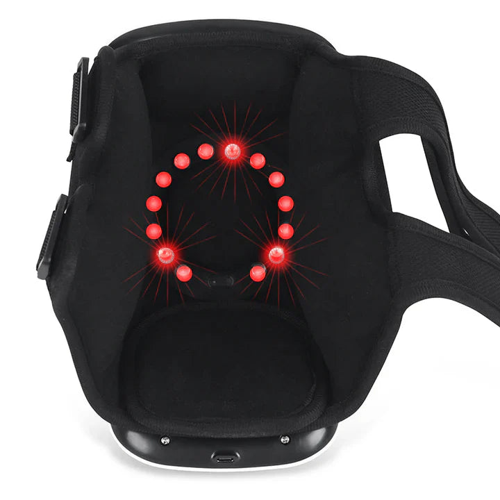 Kompakt knä-massager för smärtlindring