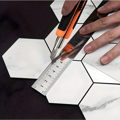 HexaGrip Tapet - Vattentät Hexagon Självhäftande Tapet