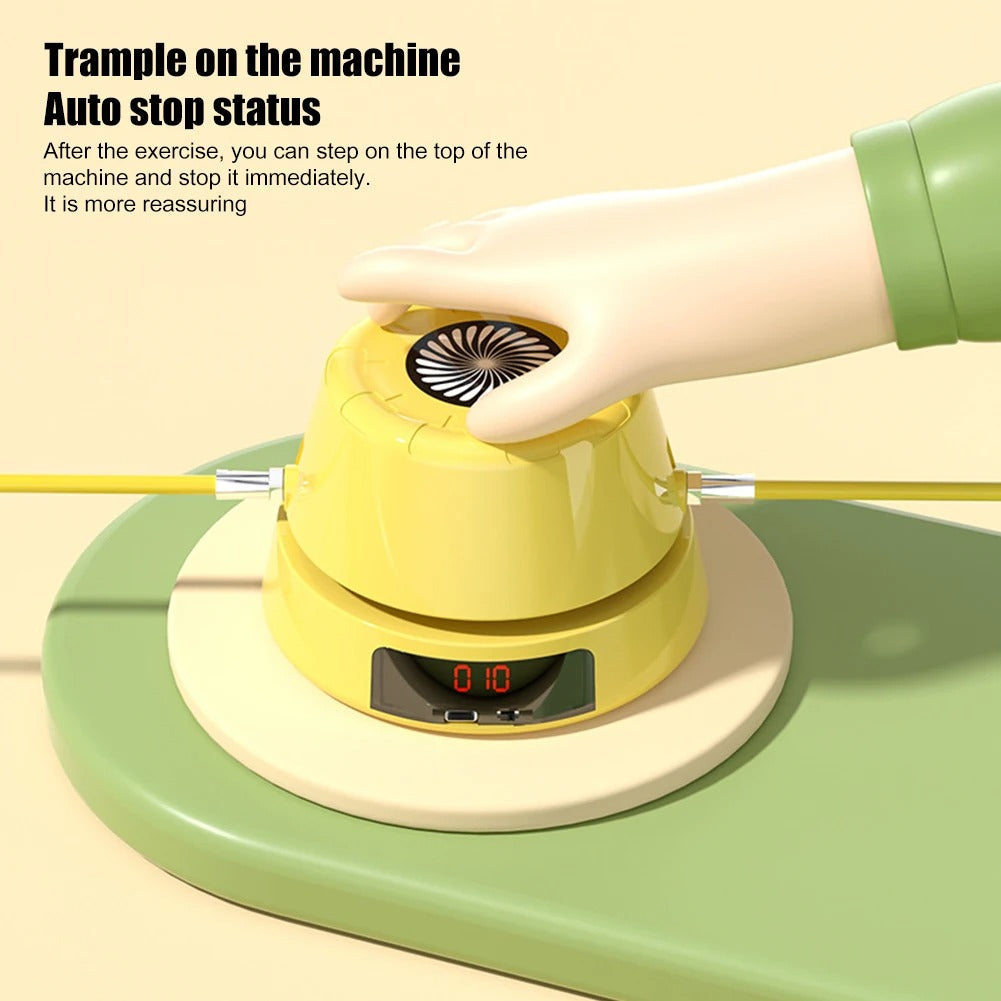 Smart Elektronisk Hopprep Maskin – Fjärrkontroll &amp; Digital Räknare Hopprep för Barn &amp; Vuxna