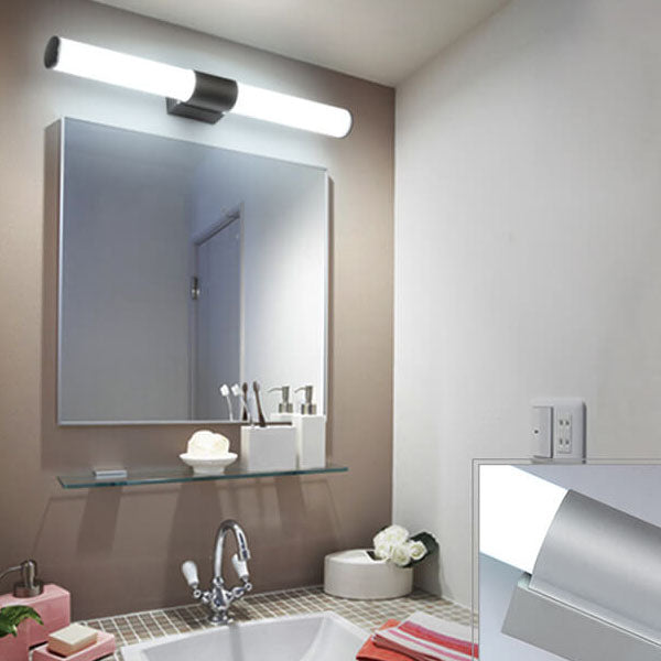 Modern minimalistisk LED-vägglampa för spegeln