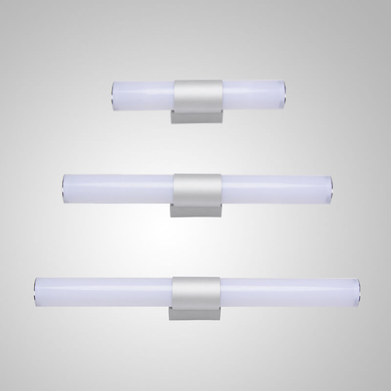 Modern minimalistisk LED-vägglampa för spegeln