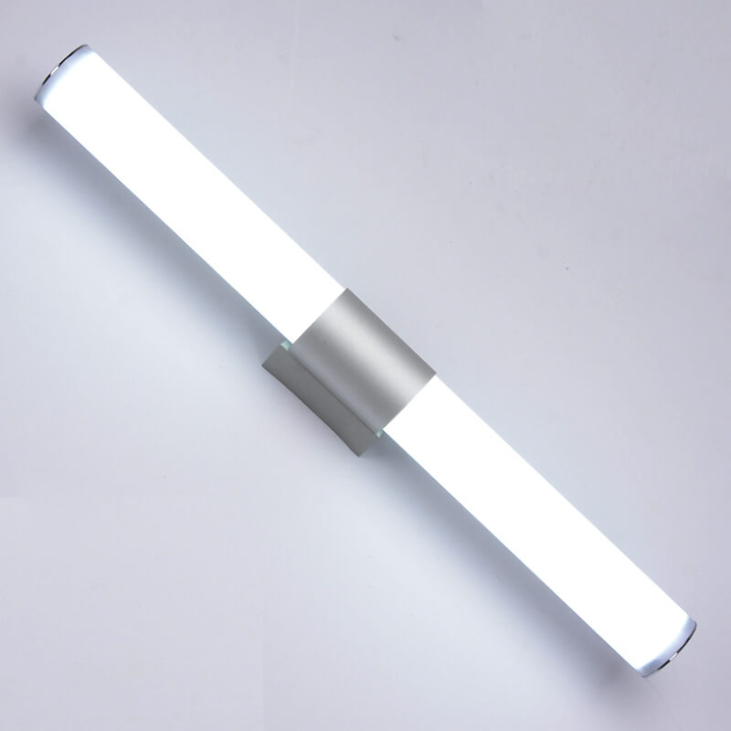 Modern minimalistisk LED-vägglampa för spegeln