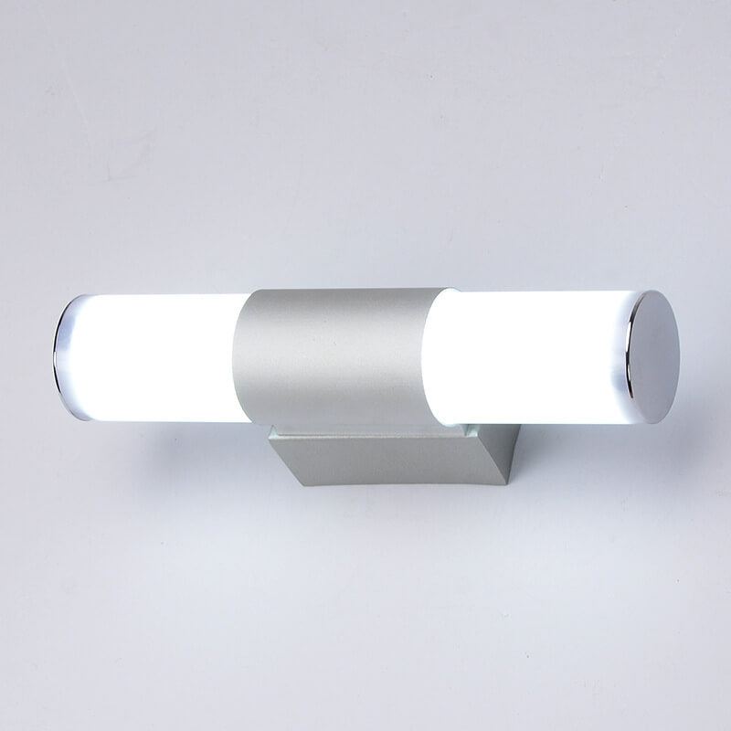 Modern minimalistisk LED-vägglampa för spegeln