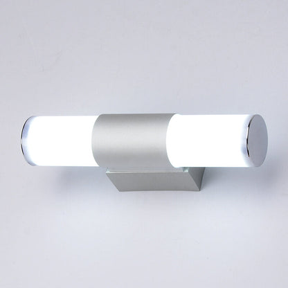 Modern minimalistisk LED-vägglampa för spegeln