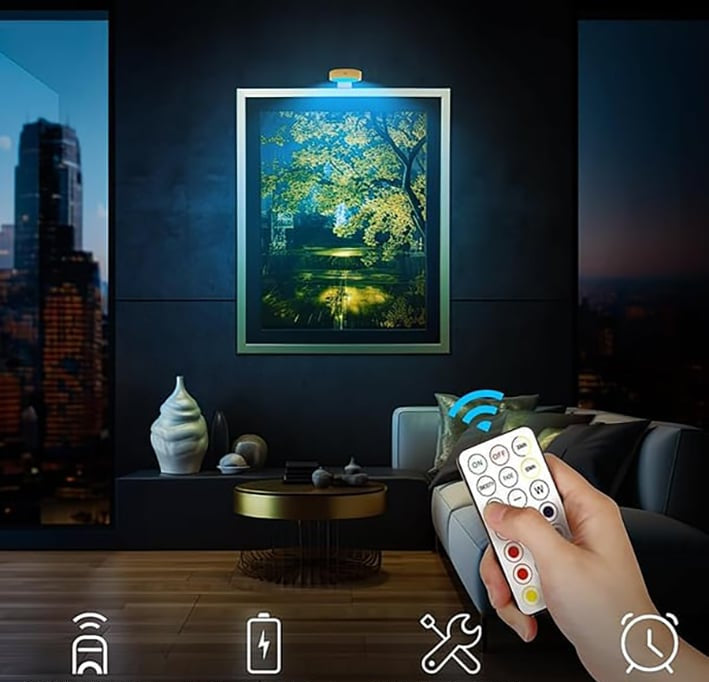 MagnaGlow – Ritljuspanel med 13 effekter