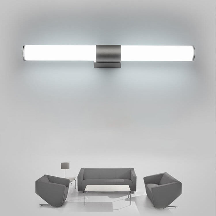 Modern minimalistisk LED-vägglampa för spegeln
