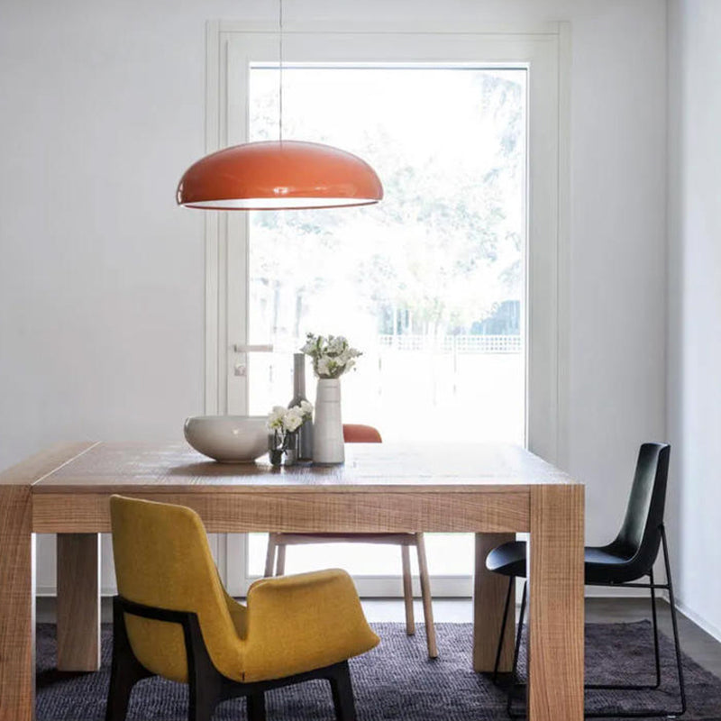 Celestia Ronde LED Taklamp - Vit Metall för Sovrum och Vardagsrum