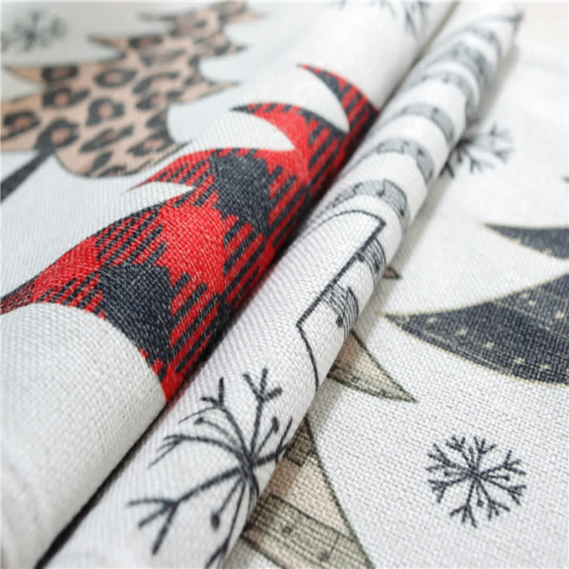 Carvallo - Julgran &amp; Snöflinga Deko-bordslöpare