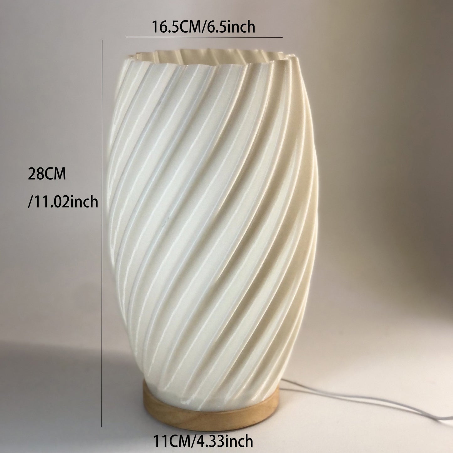 ModiLamp - Modern USB Bordslampa med 3-Färgers Belysning och Chic Design