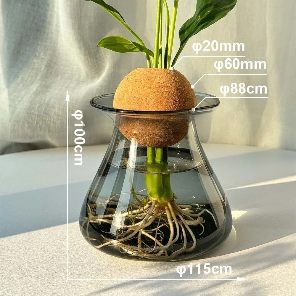 GlacierBloom Vas - Skandinavisk Glas Bordsvas