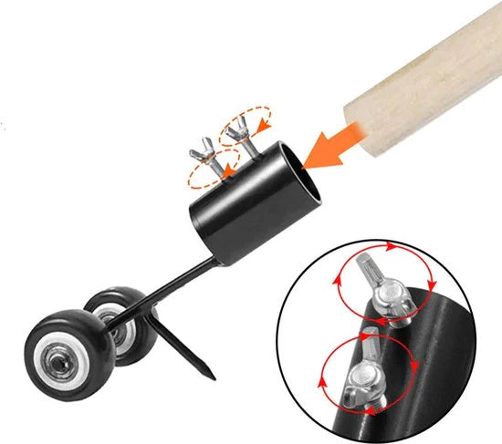 Carvallo - Obehindrat trädgårdsverktyg för snabb borttagning av ogräs