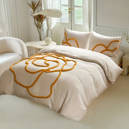 BlossomDream Set - Elegant Snuggly Täcke Med Blomsterdesign