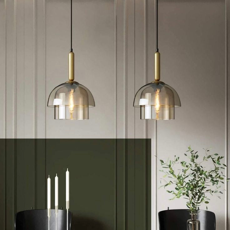Moderna Glaskupol Taklampa