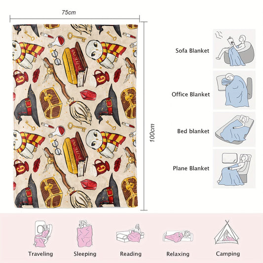 Magisk Harry Potter Filt – För en Förtrollande Atmosfär i Ditt Hem