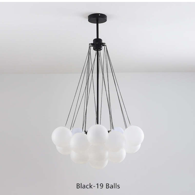 Glamora - Design Hänglampa i Metall och Glas