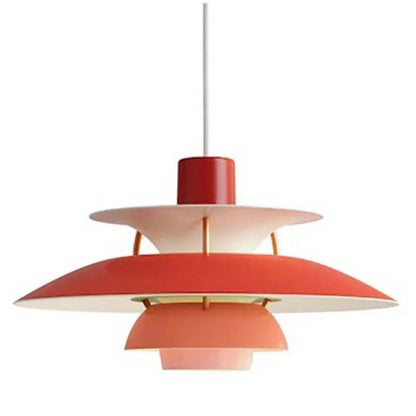 LED Hängande Lampa med Tygskärm