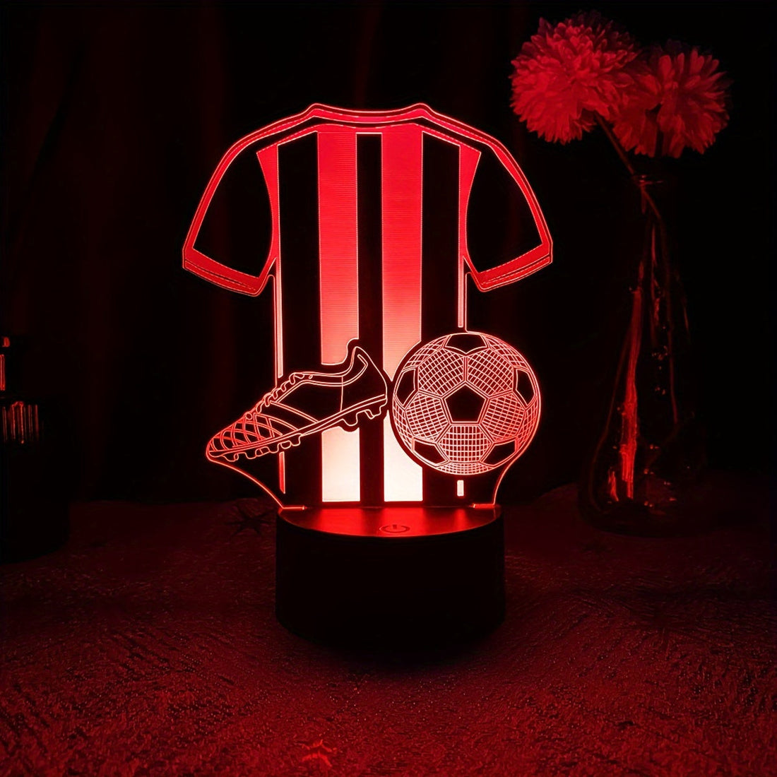 SportLamp - 3D LED Nattlampa för Fotbollsfans