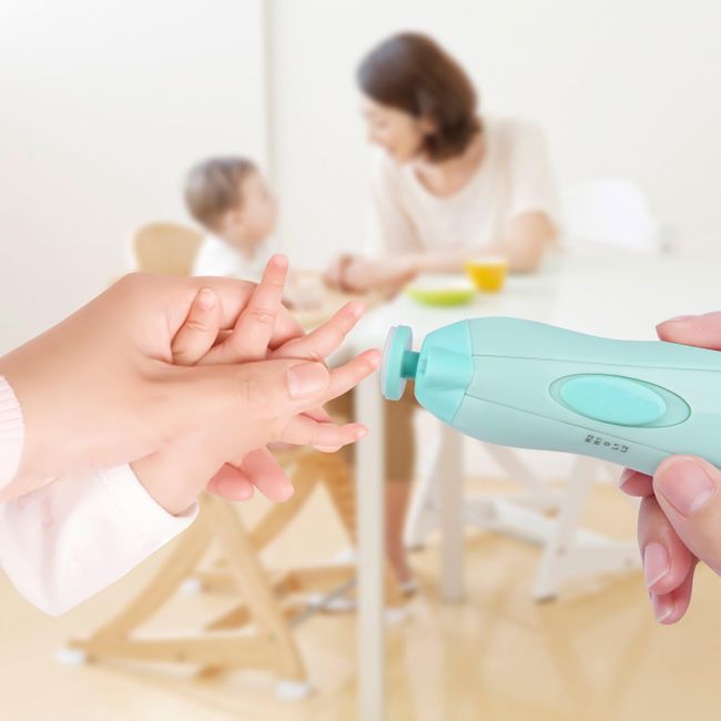 Baby Nagelfil elektrisk säker trimmer verktyg