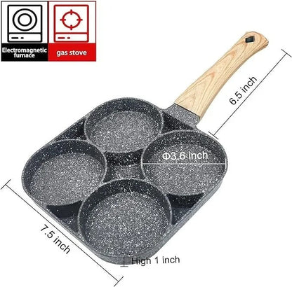3 i 1 Non Stick Stekpanna - Allt i En Panna