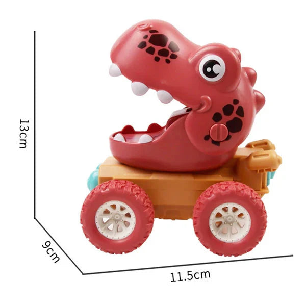 PUSH &amp; DRIVE – DINO MONSTER TRUCKS