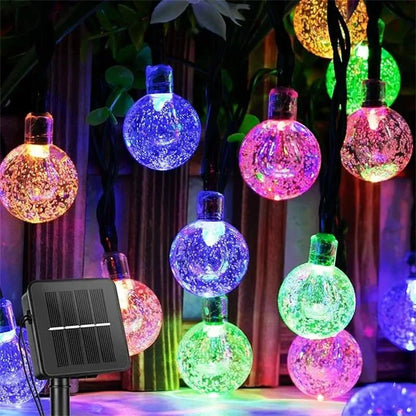 Solenergi LED Fe Fairy Lights | Vattentåliga Utomhus Ljus Slingor