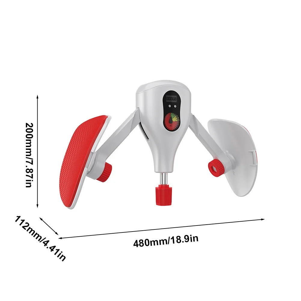 Bäckenbottenmuskeltränare – Justerbar Lårtränare & Kegeltränare med Räknare