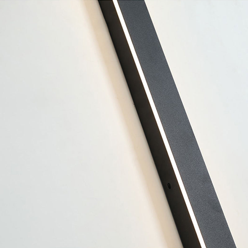 Zenith - Modern Design LED Vägglampor Svart Metall för Trädgård och Hall