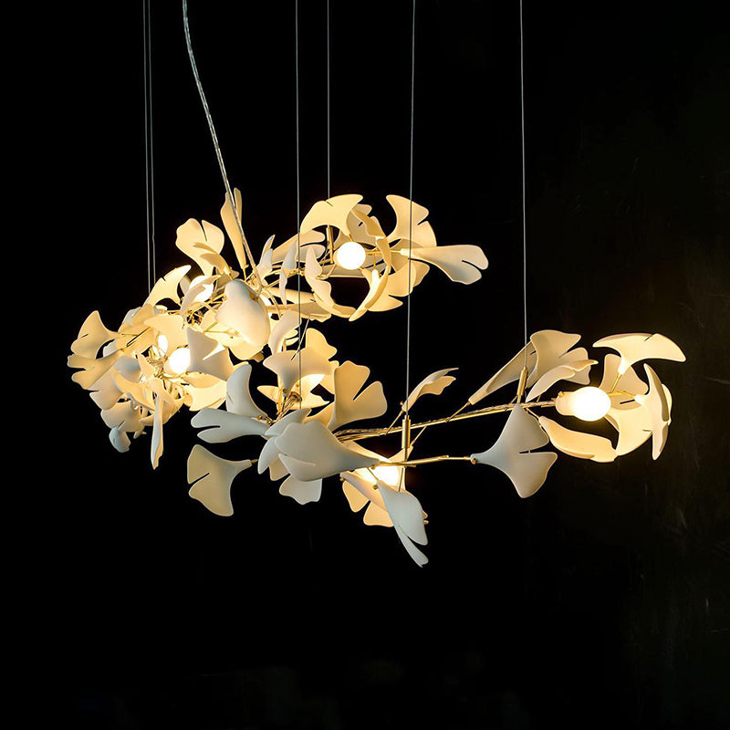 OliviaLeaf - Elegant taklampa i ginkgo-form