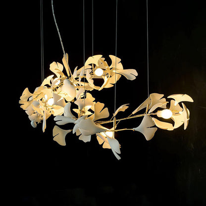 OliviaLeaf - Elegant taklampa i ginkgo-form