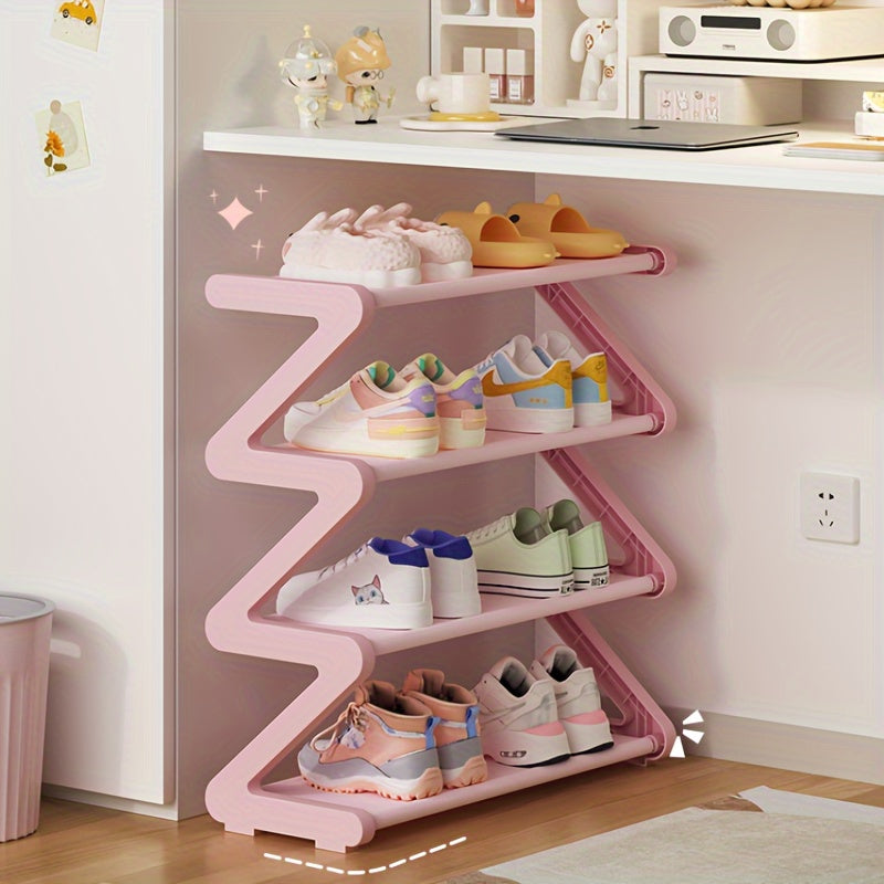 ZigZag Skoställ - Stilig och Platsbesparande Skor Organizer