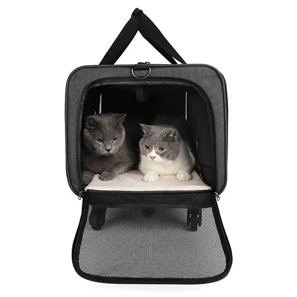 Kattbärare med hjul Stor Fällbar Väska
