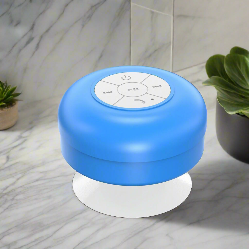 Luxora Vattentät Bluetooth Duschhögtalare med Sugkopp