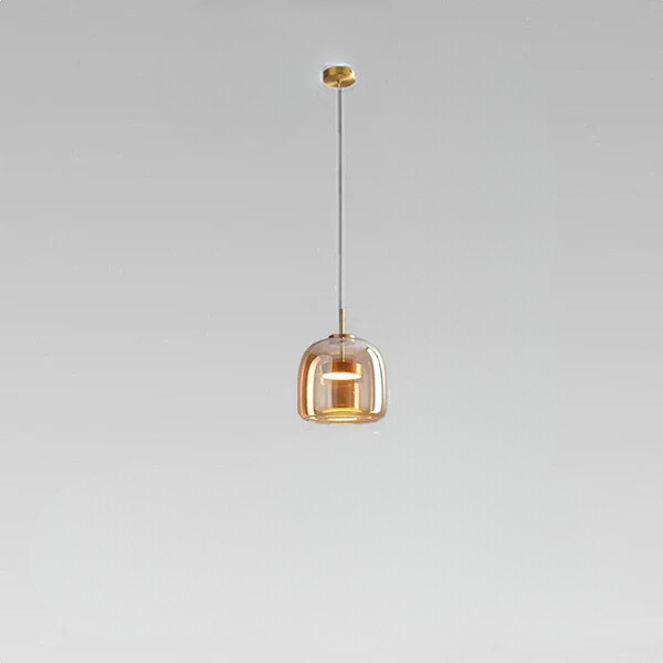 TransparantLicht - Minimalistisk Glas Hänglampa