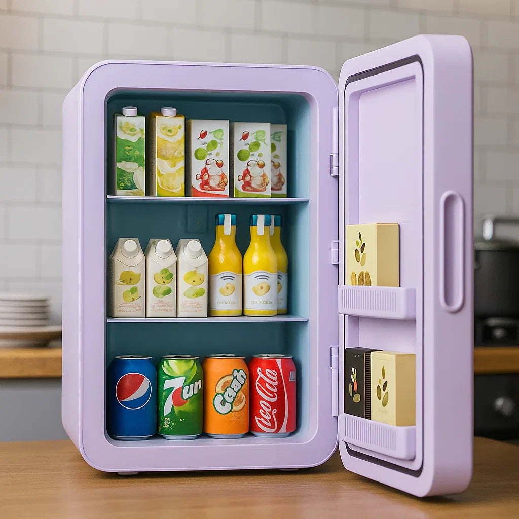 Mini Kylskåp Portabel Kylare och Värmare