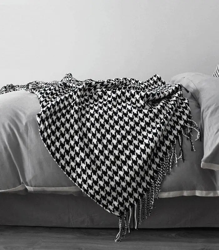 Étoile Noir – Lyx Houndstooth-rutig med tidlös elegans
