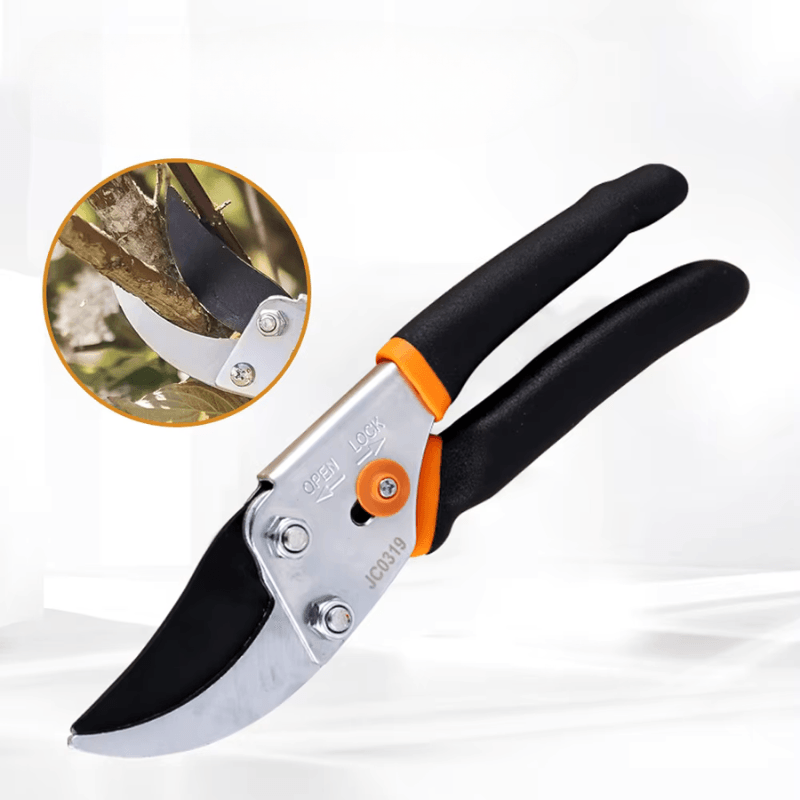 Carvallo Pro Häcksax | Rostfri kling | Ergonomisk & Rutschfest | Precision för fruktträd & buskar